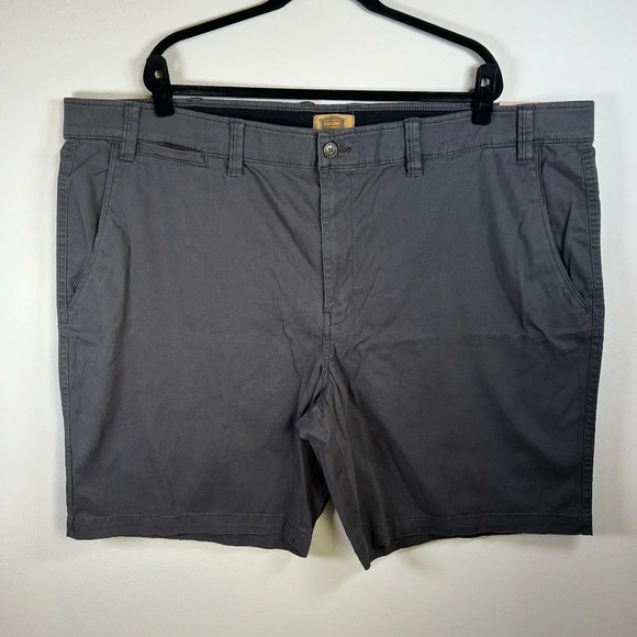 The Foundry Men's Everyday Casual Chino 9.5" Shorts Gray Stretch 52 In Waist NWT - Picture 1 of 11